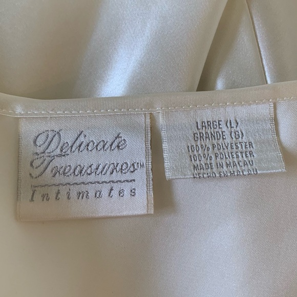 Vintage Intimates Satin Cami Nightie Ivory - Picture 7 of 8